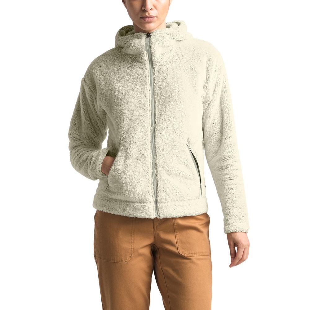 The North Face Fleece Hoodie Sweater Vintage White